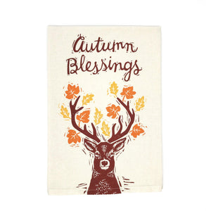 “Autumn Blessings” Kitchen Towel Set