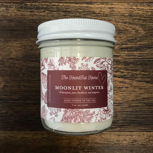 Moonlit Winter Scent Soy Candle | The HeartFull Home