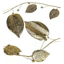 Metal Leaf Garland
