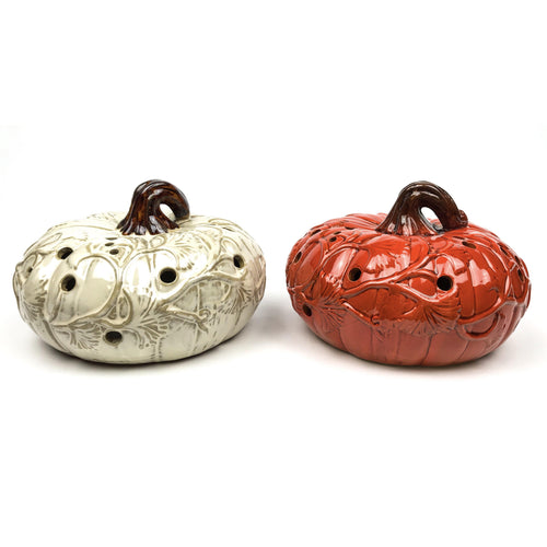 Ceramic Light Up Pumpkin