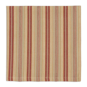 Natural Stripe Cloth Napkin Set