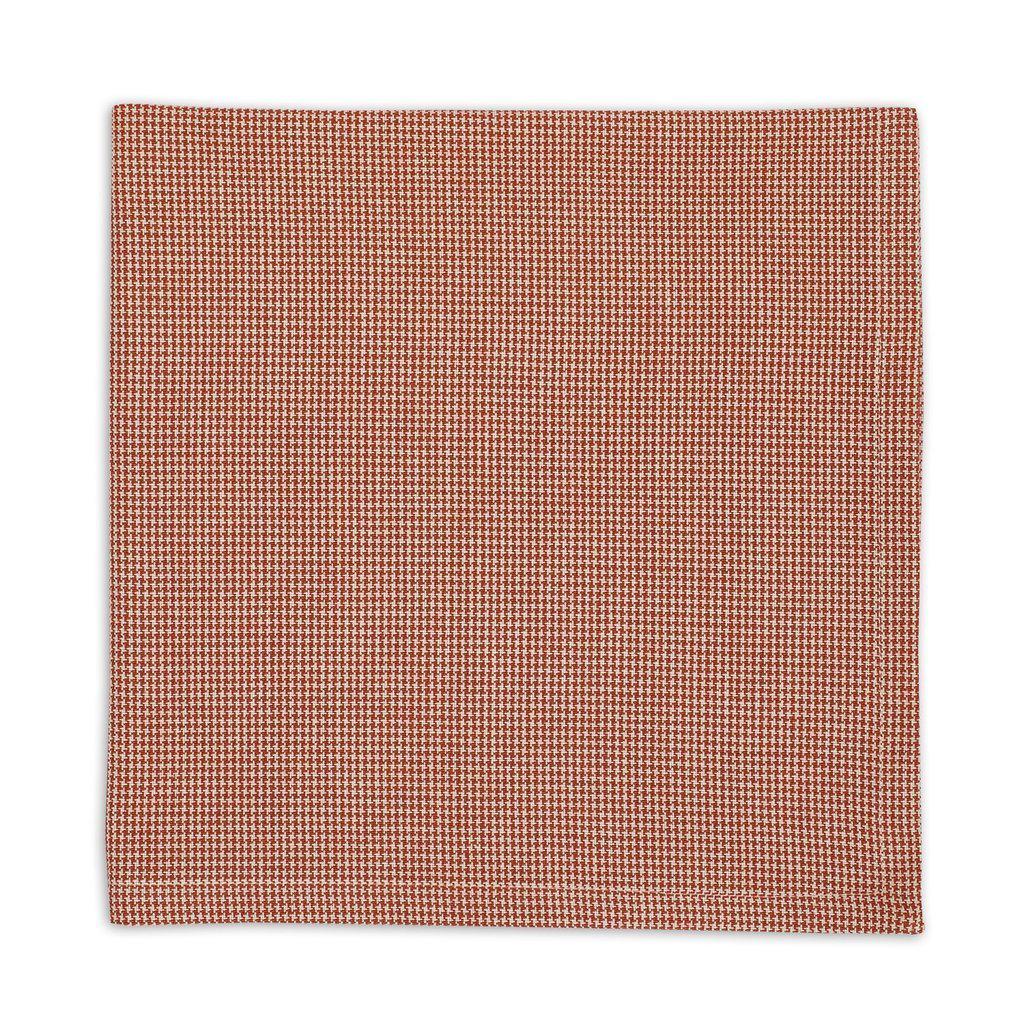 Pumpkin Houndstooth Napkin Set