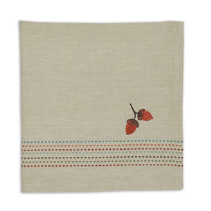 Acorn Floral Cloth Napkin Set