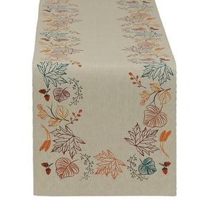 Autumn Leaves Table Runner