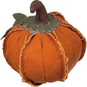 Orange Fabric Pumpkin