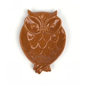 Ceramic Owl Plate