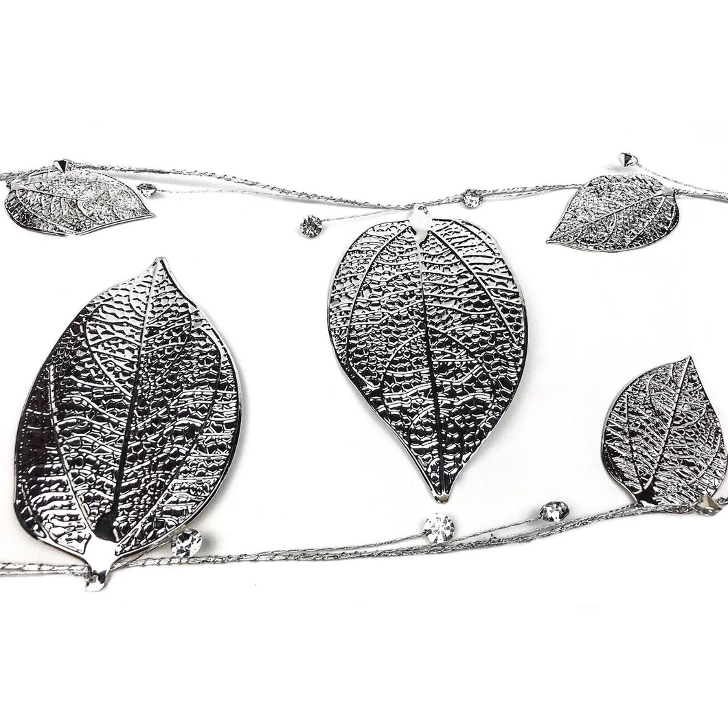 Metal Leaf Garland