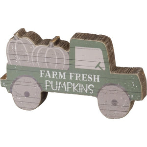 "Farm Fresh Pumpkins" Truck Sitter