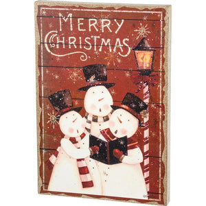 Extra Large "Merry Christmas" Box Sign
