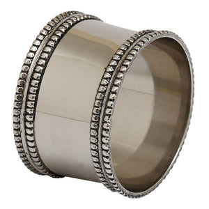 Silver Napkin Ring Set